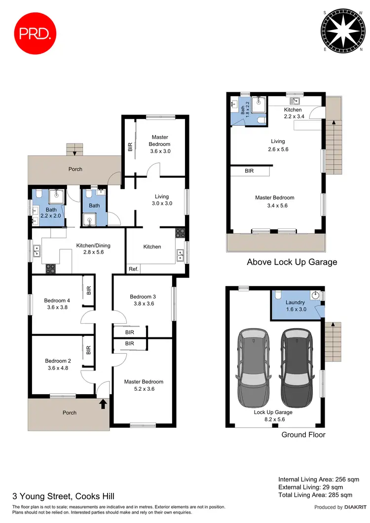 Floorplan of Homely house listing, 3 Young Street, Cooks Hill NSW 2300