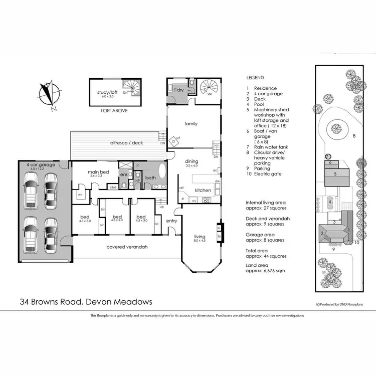 Floorplan of Homely rural property listing, 34 Browns Road, Devon Meadows VIC 3977