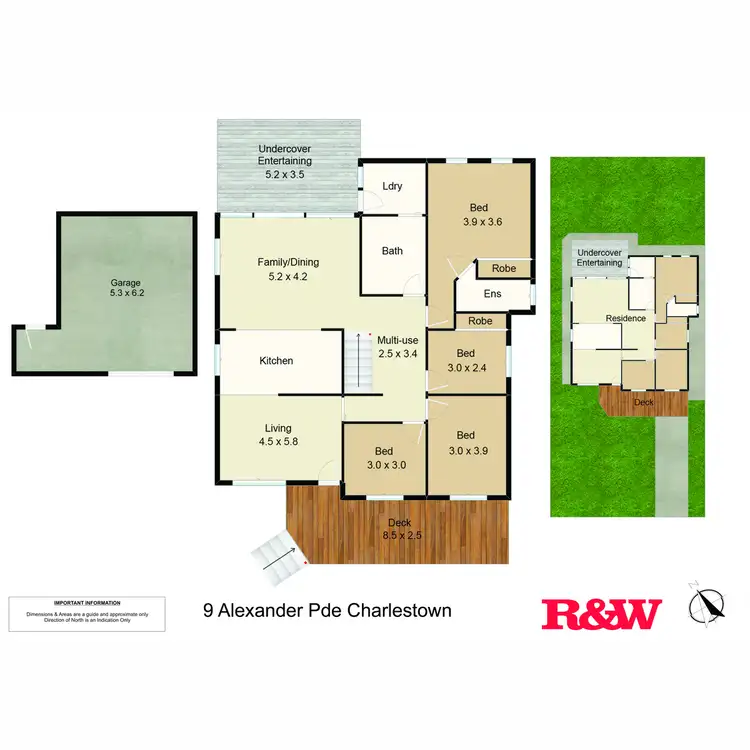Floorplan of Homely house listing, 9 Alexander Parade, Charlestown NSW 2290