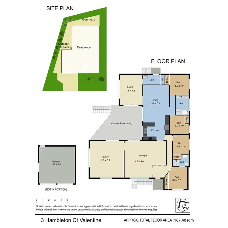 Floorplan of Homely house listing, 3 Hambelton Court, Valentine NSW 2280