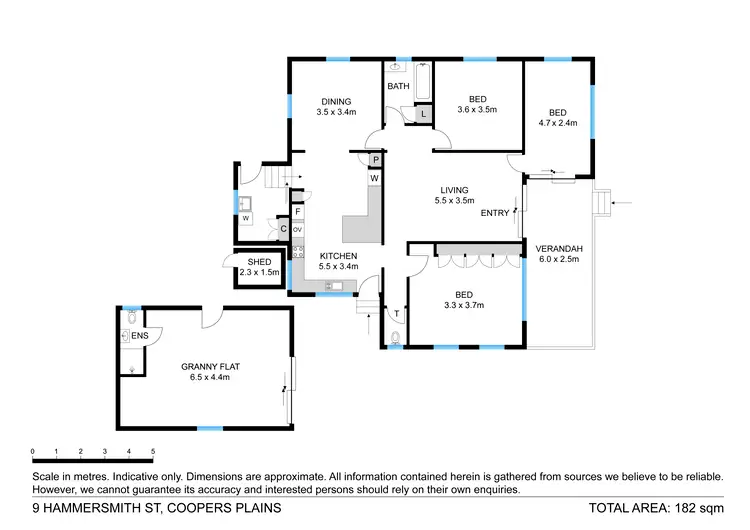 Floorplan of Homely house listing, 9 Hammersmith Street, Coopers Plains QLD 4108
