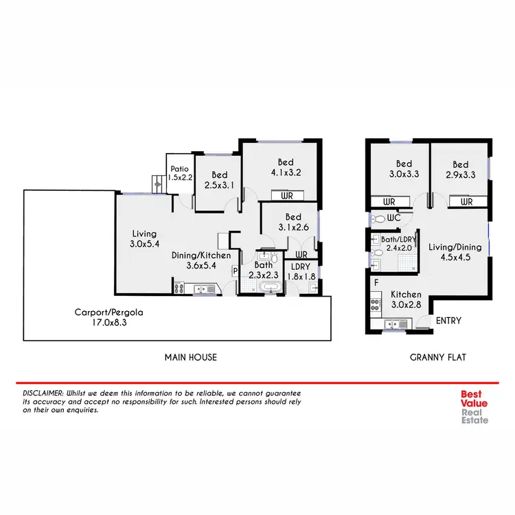 Floorplan of Homely house listing, 27 and 27 A Cowper Circle, Quakers Hill NSW 2763