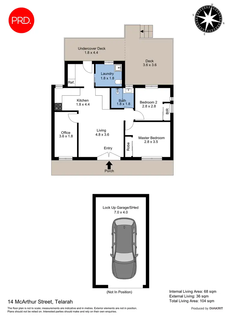 Floorplan of Homely house listing, 14 McArthur Street, Telarah NSW 2320