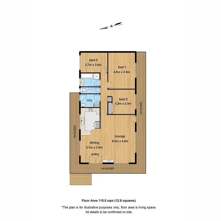 Floorplan of Homely house listing, 3 Waverley Street, Upwey VIC 3158