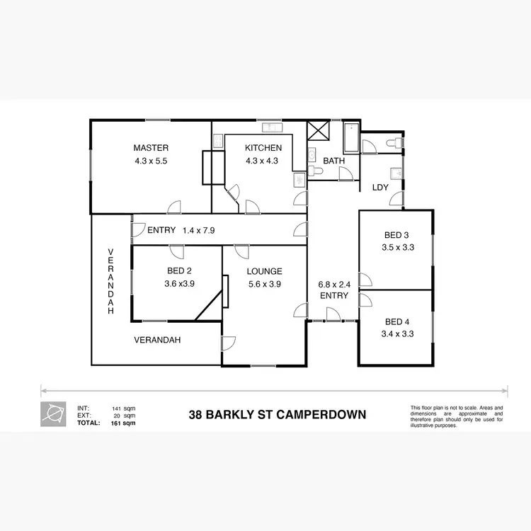 Floorplan of Homely house listing, 38 Barkly Street, Camperdown VIC 3260