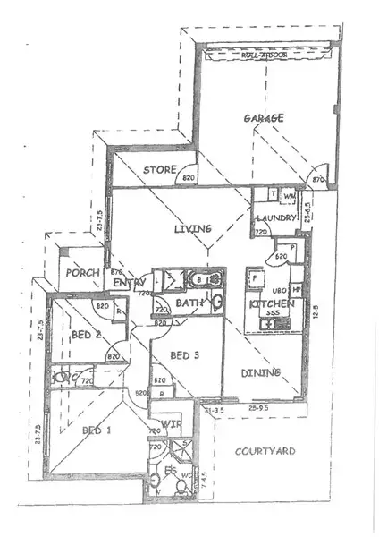 Floorplan of Homely house listing, 1/7 Barfield Road, Hammond Park WA 6164