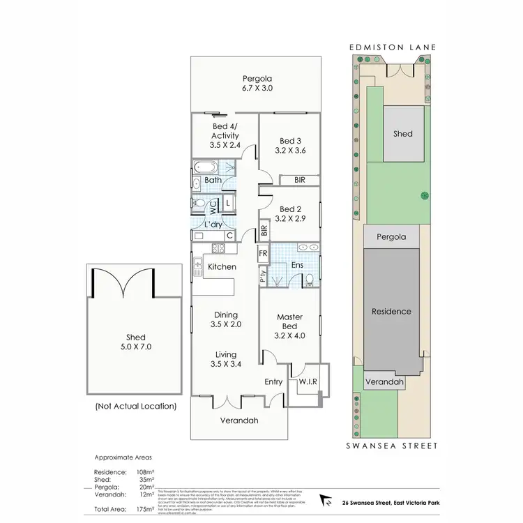 Floorplan of Homely house listing, 26 Swansea Street, East Victoria Park WA 6101