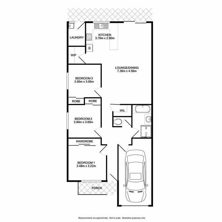Floorplan of Homely house listing, 64 Hurricane Drive, Raby NSW 2566