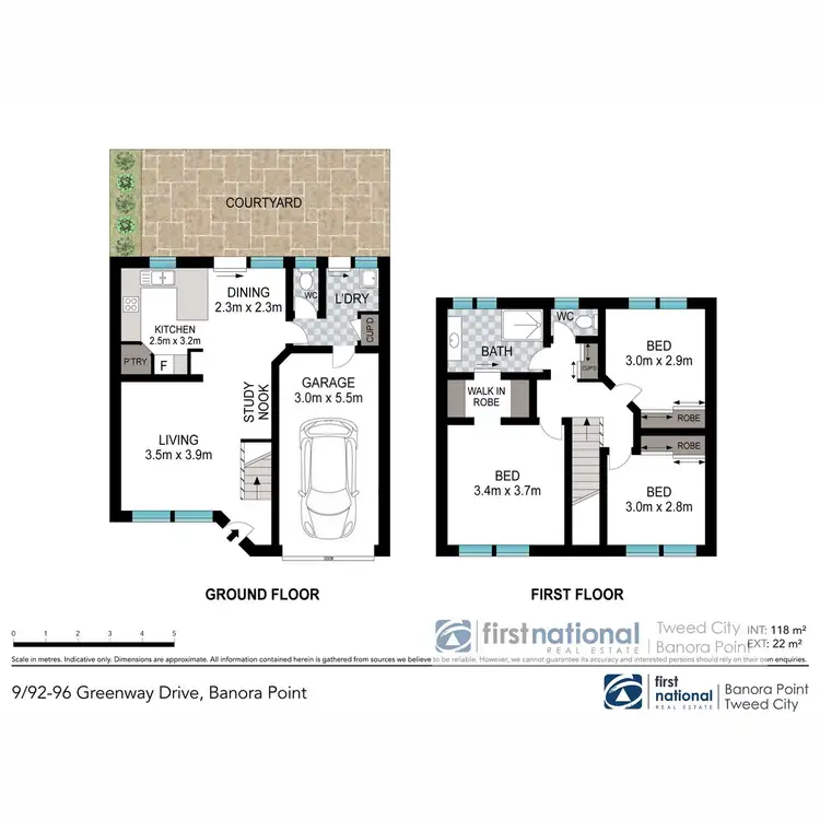 Floorplan of Homely townhouse listing, 9/92-96 Greenway Drive, Banora Point NSW 2486