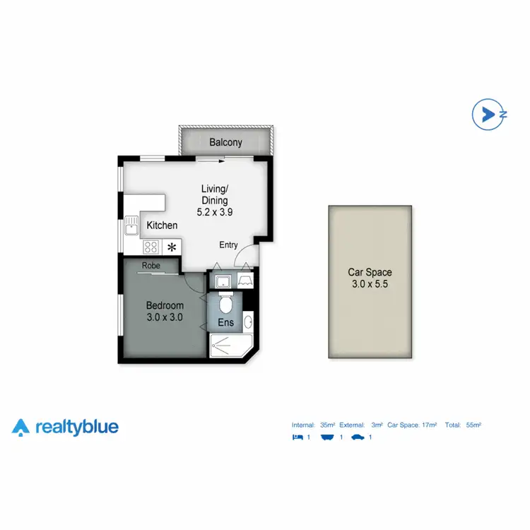 Floorplan of Homely apartment listing, 6/4 Adori Street, Surfers Paradise QLD 4217