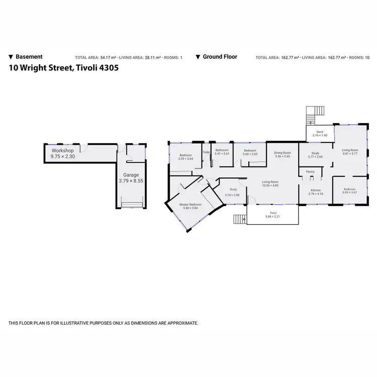 Floorplan of Homely house listing, 10 Wright Street, Tivoli QLD 4305
