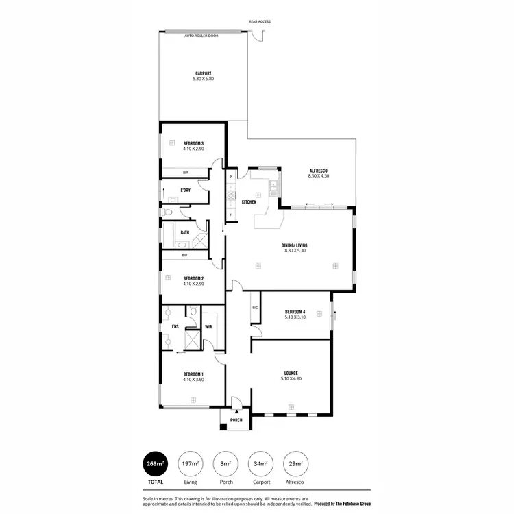 Floorplan of Homely house listing, 753 Grand Boulevard, Seaford Meadows SA 5169