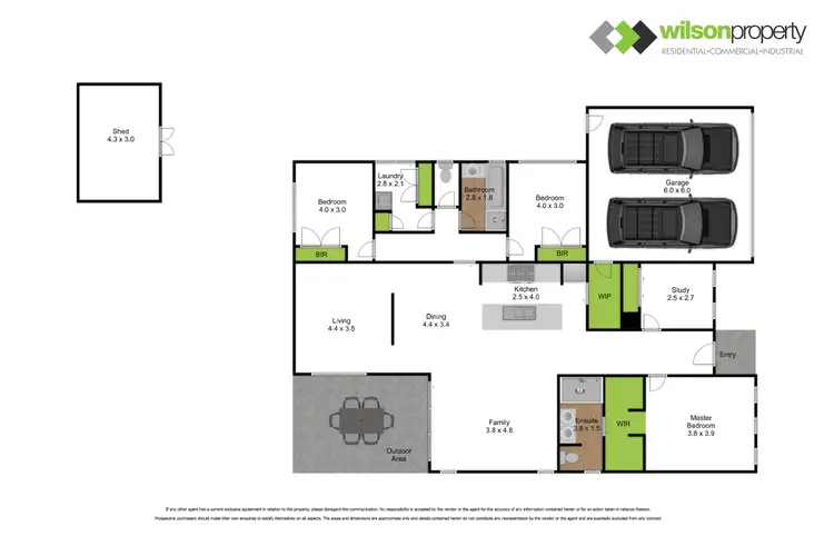 Floorplan of Homely house listing, 17 Cambridge Way, Traralgon VIC 3844