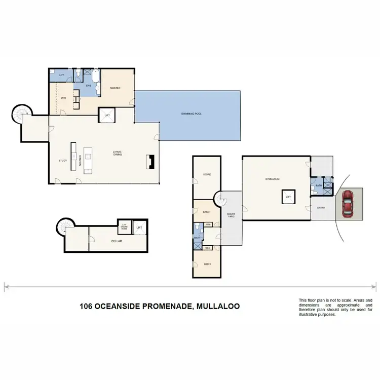 Floorplan of Homely house listing, 106 Oceanside Promenade, Mullaloo WA 6027