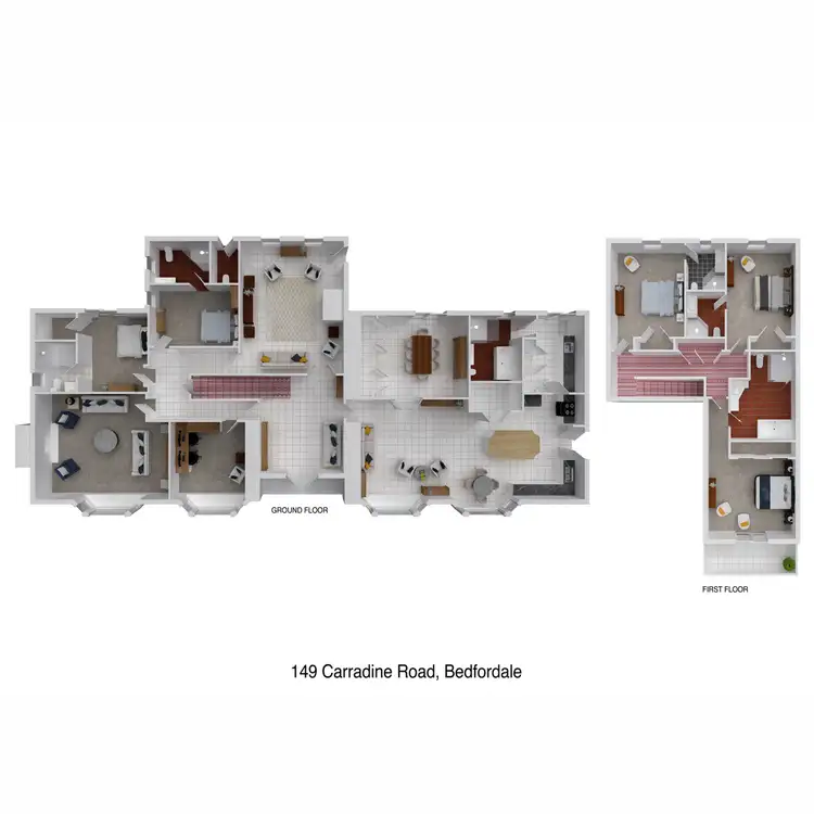 Floorplan of Homely house listing, 149 Carradine Road, Bedfordale WA 6112