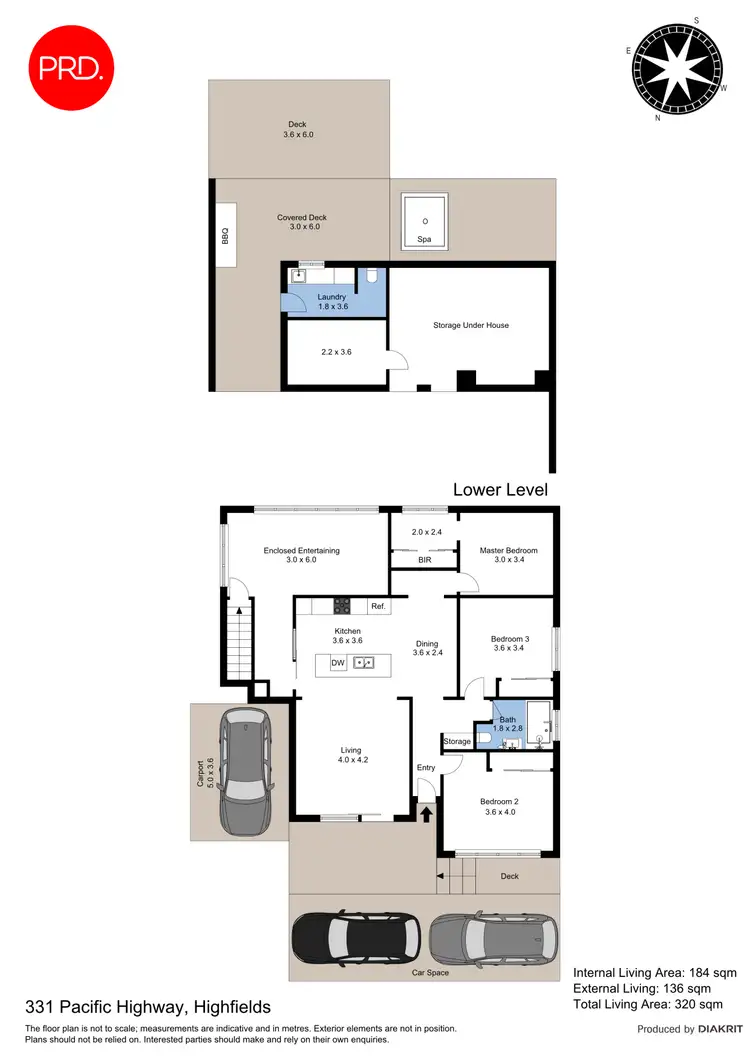 Floorplan of Homely house listing, 331 Pacific Highway, Highfields NSW 2289