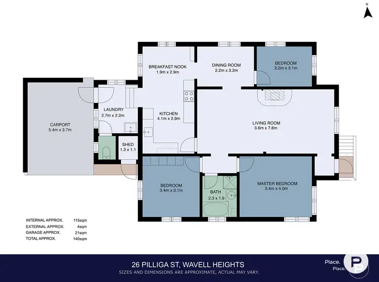 Floorplan of Homely house listing, 26 Pilliga Street, Wavell Heights QLD 4012