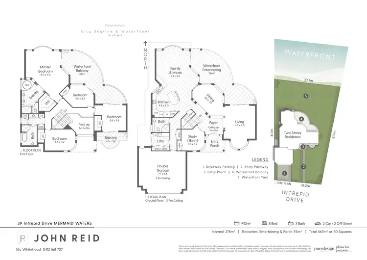 Floorplan of Homely house listing, 39 Intrepid Drive, Mermaid Waters QLD 4218