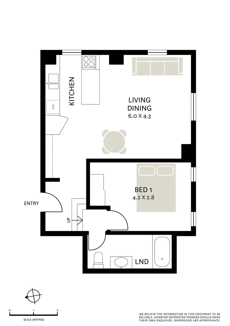 Floorplan of Homely apartment listing, 15/156 Crown Street, Darlinghurst NSW 2010