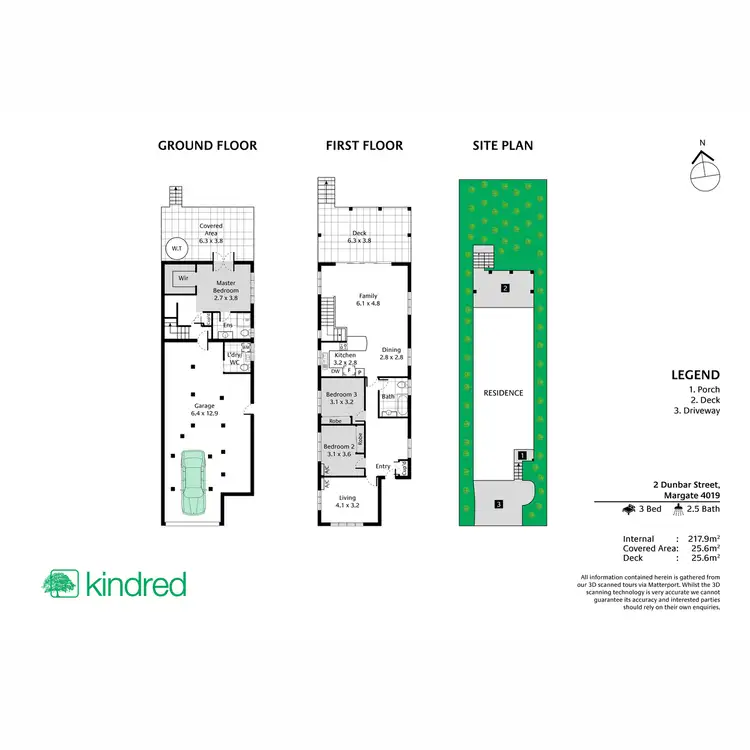 Floorplan of Homely house listing, 2 Dunbar Street, Margate QLD 4019