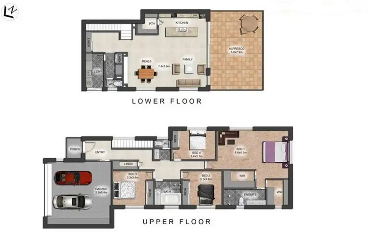 Floorplan of Homely house listing, 609/14-18 Tugulawa Street, Balmoral QLD 4171