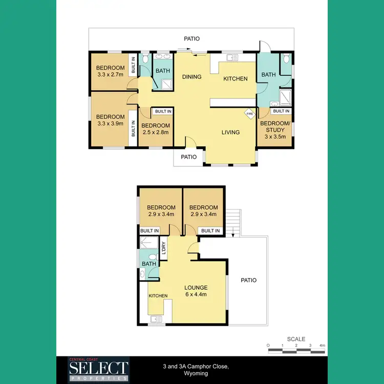 Floorplan of Homely house listing, 3 & 3a Camphor Close, Wyoming NSW 2250