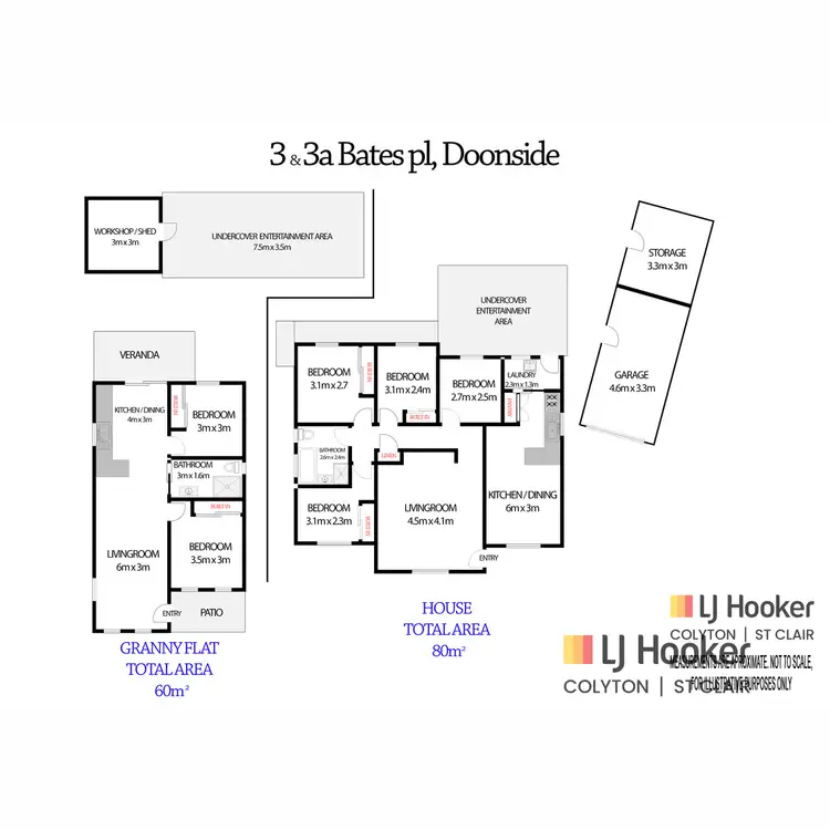 Floorplan of Homely house listing, 3 Bates Place, Doonside NSW 2767