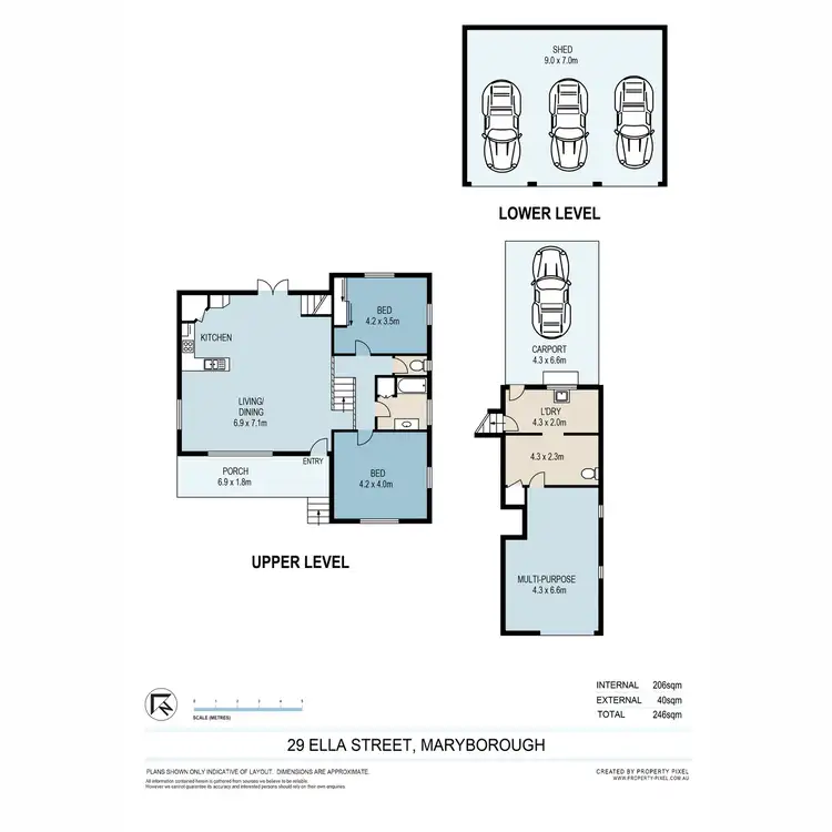 Floorplan of Homely house listing, 29 Ella Street, Maryborough QLD 4650