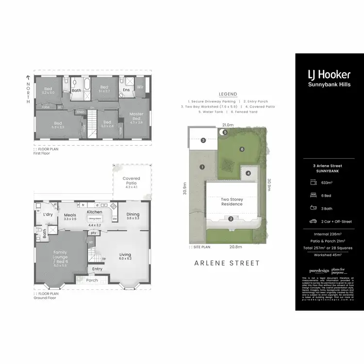 Floorplan of Homely house listing, 3 Arlene Street, Sunnybank QLD 4109