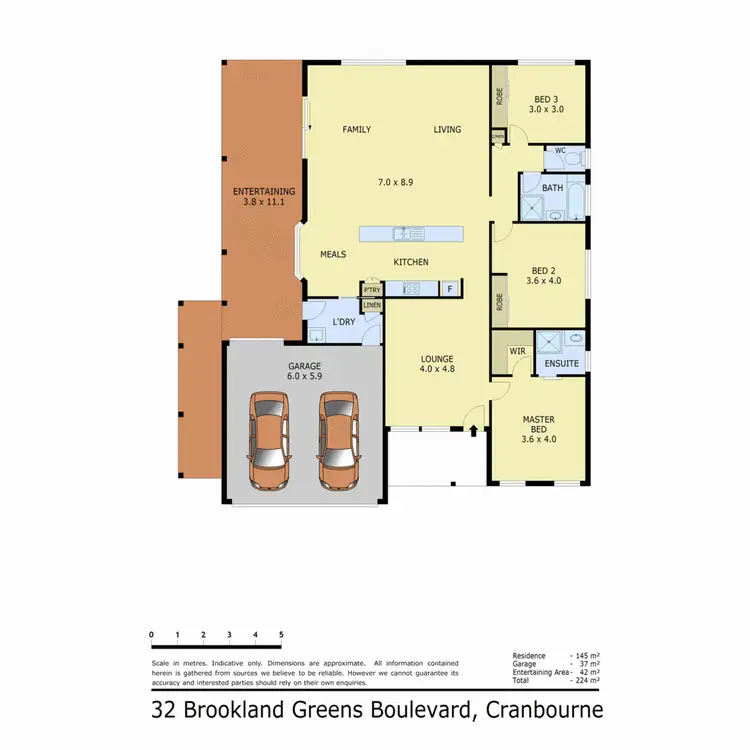 Floorplan of Homely house listing, Address available on request