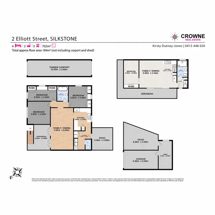 Floorplan of Homely house listing, 2 Elliott Street, Silkstone QLD 4304