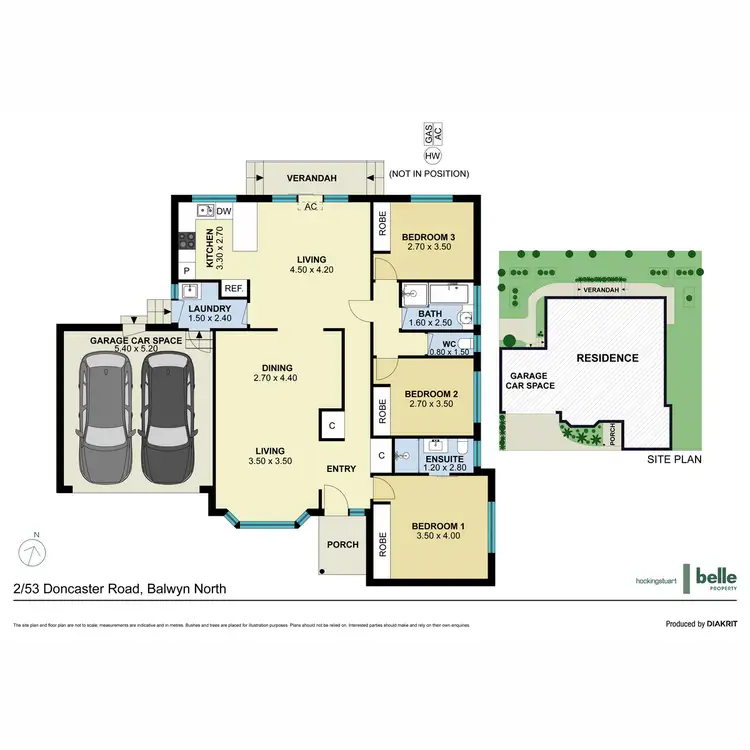 Floorplan of Homely unit listing, 2/53 Doncaster Road, Balwyn North VIC 3104