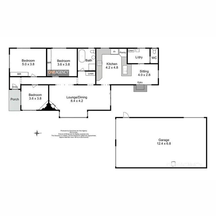 Floorplan of Homely house listing, 74 Montagu Road, Smithton TAS 7330