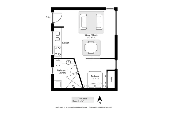 Floorplan of Homely flat listing, 21/303 Cambridge Street, Wembley WA 6014