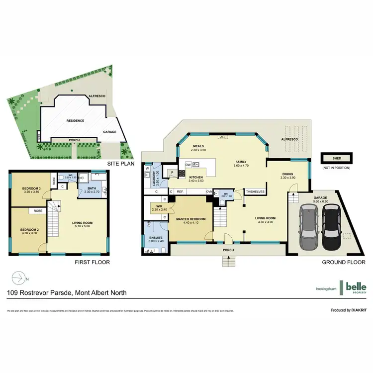 Floorplan of Homely house listing, 109 Rostrevor Parade, Mont Albert North VIC 3129