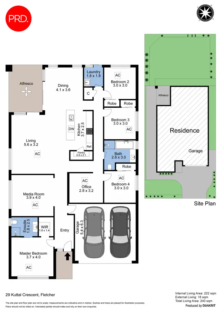 Floorplan of Homely house listing, 29 Kuttal Crescent, Fletcher NSW 2287