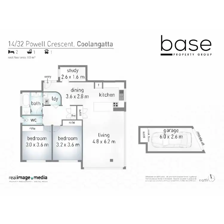 Floorplan of Homely unit listing, 14/32 Powell Crescent, Coolangatta QLD 4225