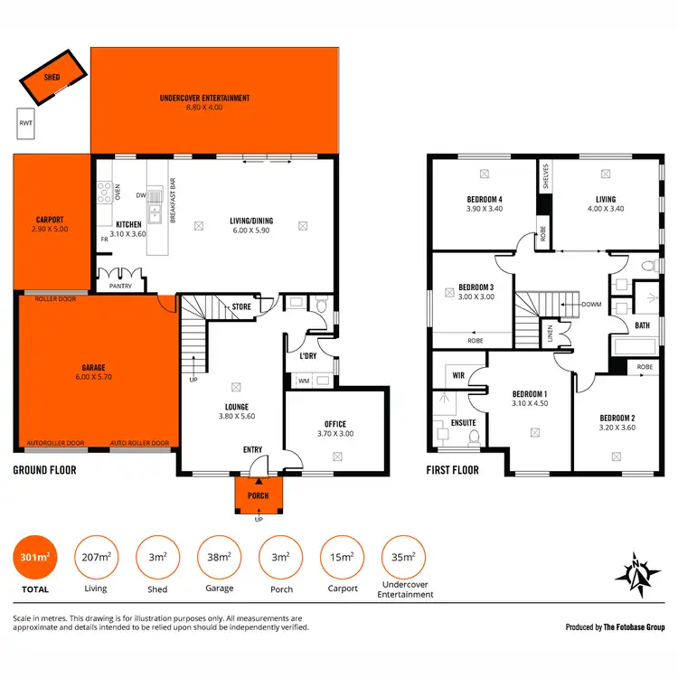 Floorplan of Homely house listing, 1 Halbury Road, Salisbury SA 5108