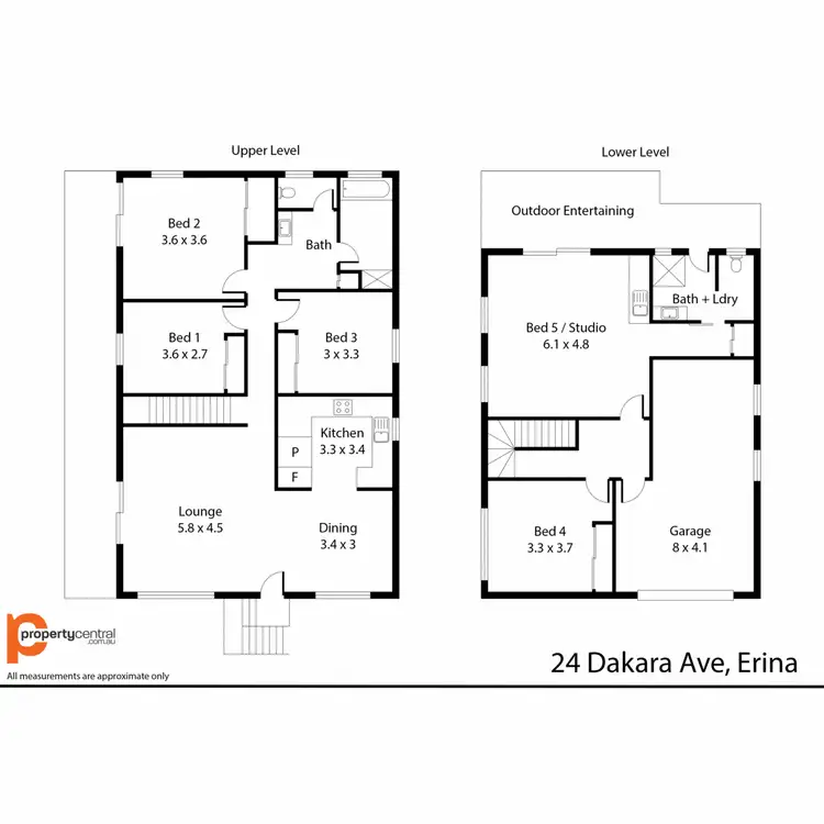Floorplan of Homely house listing, 24 Dakara Avenue, Erina NSW 2250