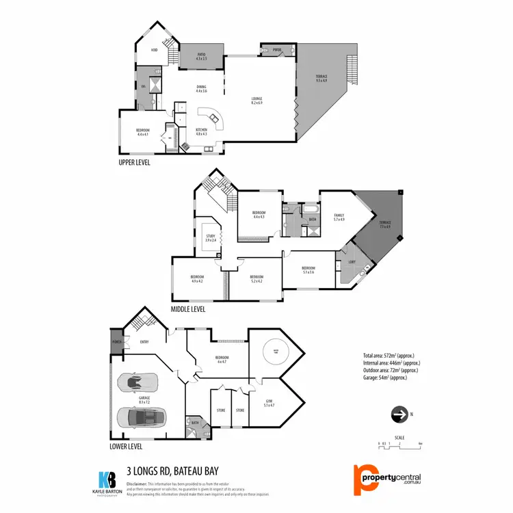 Floorplan of Homely house listing, 3 Longs Road, Bateau Bay NSW 2261