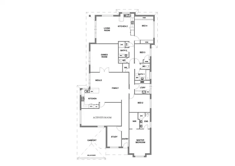 Floorplan of Homely house listing, 32 Rousham Street, Canning Vale WA 6155