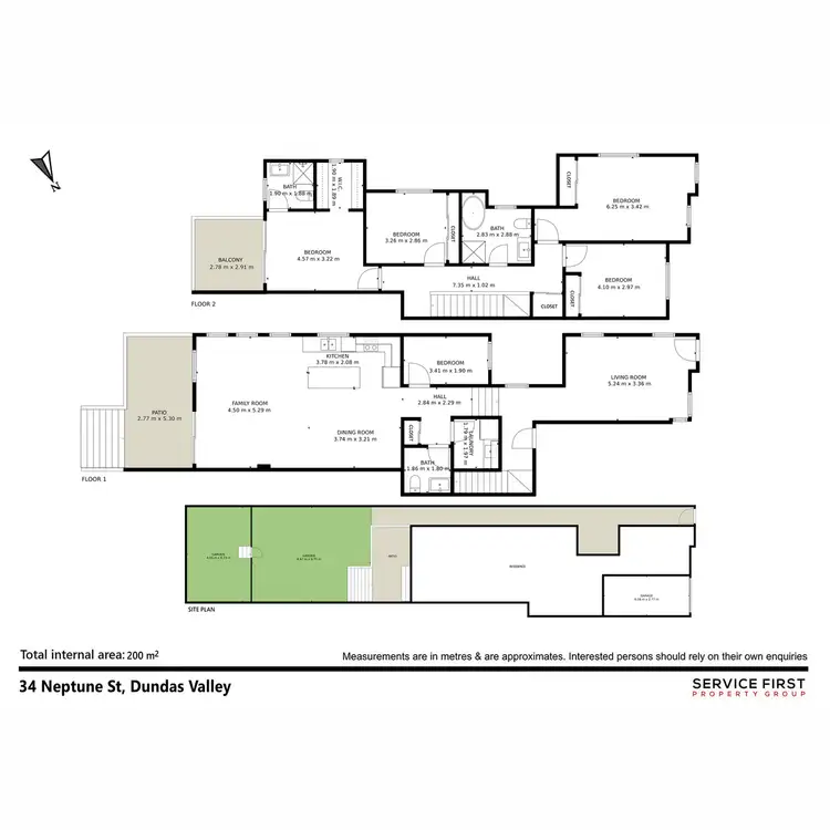 Floorplan of Homely house listing, 34 Neptune Street, Dundas Valley NSW 2117