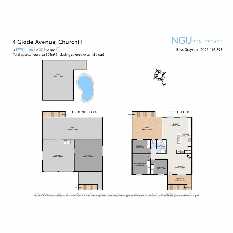 Floorplan of Homely house listing, 4 Glode Avenue, Churchill QLD 4305