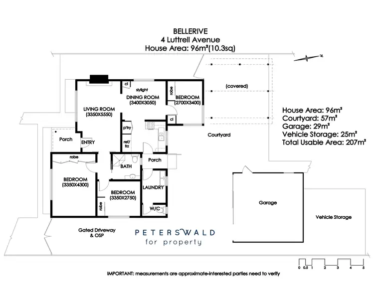 Floorplan of Homely house listing, 4 Luttrell Avenue, Bellerive TAS 7018