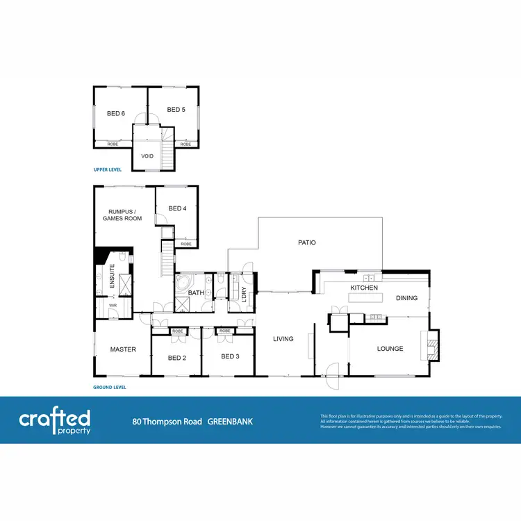 Floorplan of Homely house listing, 80 Thompson Road, Greenbank QLD 4124