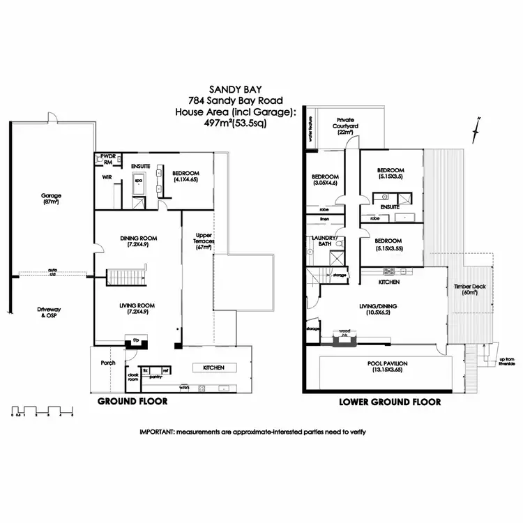 Floorplan of Homely house listing, 784 Sandy Bay Road, Sandy Bay TAS 7005