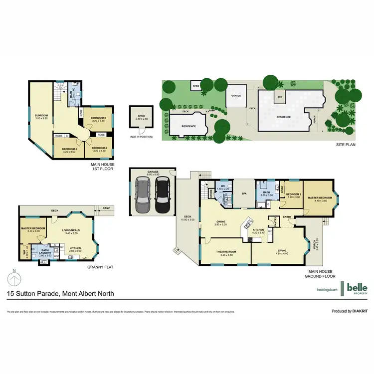 Floorplan of Homely house listing, 15 Sutton Parade, Mont Albert North VIC 3129