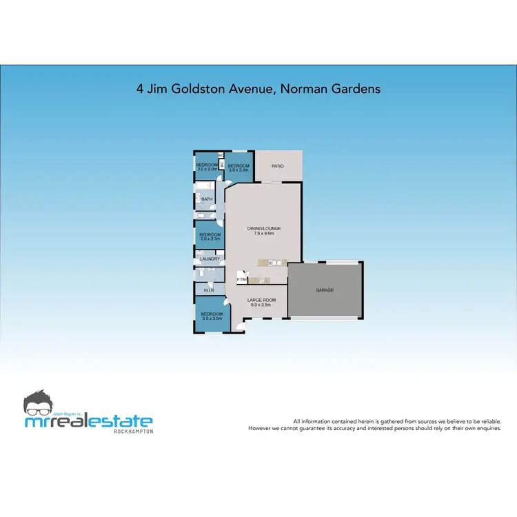 Floorplan of Homely house listing, 4 Jim Goldston Avenue, Norman Gardens QLD 4701