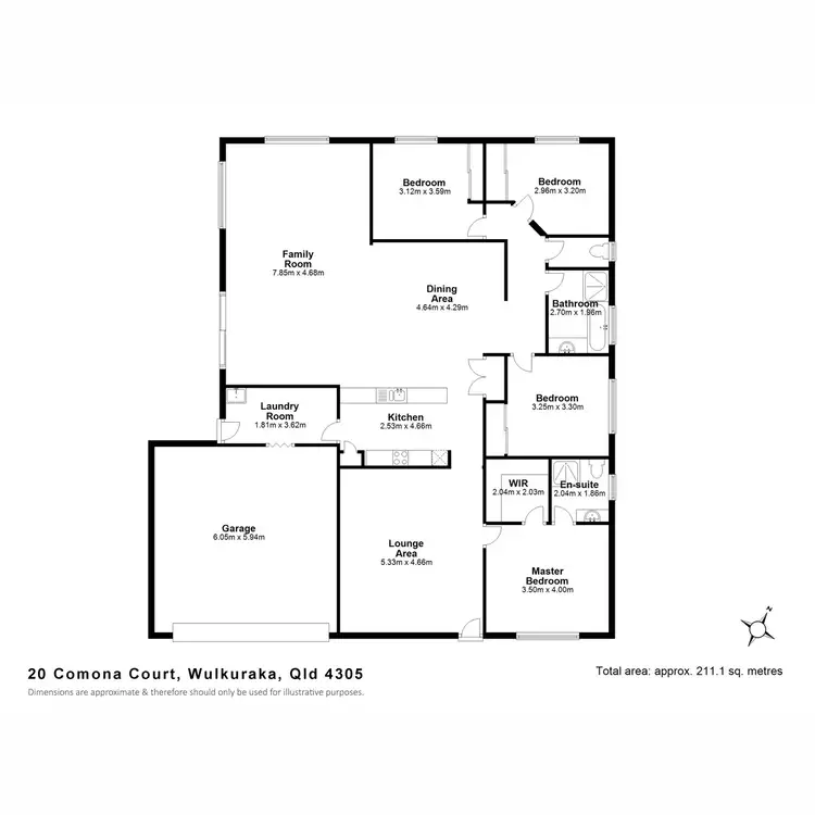 Floorplan of Homely house listing, 20 Comona Court, Wulkuraka QLD 4305