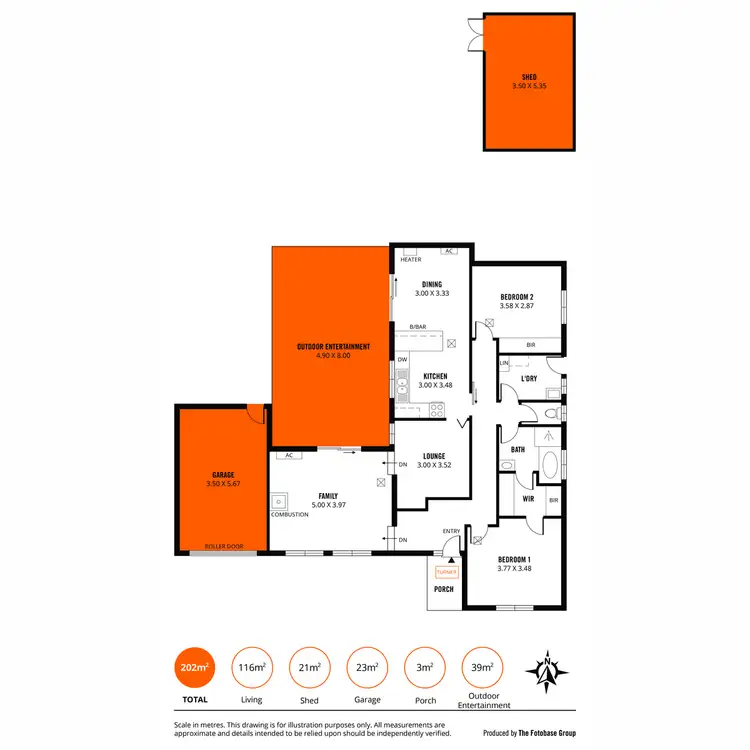 Floorplan of Homely house listing, 55 Pine Drive, Aberfoyle Park SA 5159